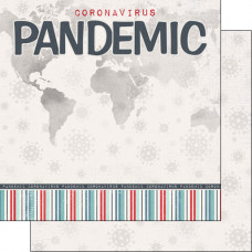 Scrapbook Customs COVID-19 Paper- Pandemic