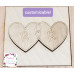 Farmhouse Ladder-"Hearts"-Interchangeable tiles, no base included