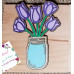 Farmhouse Ladder-"Spring"-Interchangeable tiles, no base included