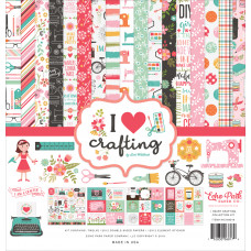 Echo Park I Heart Crafting 12x12 Collection Kit